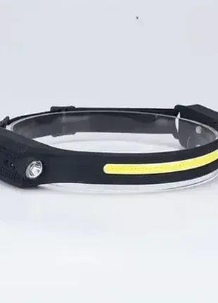Налобний ліхтар led induction ipx4 3в1
