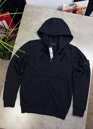 Зип-худи stone island black ghost 2