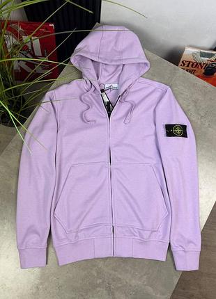 Зіп-худі stone island ліловий