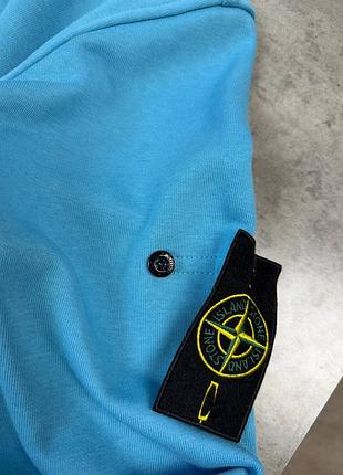 Зип-худи stone island джинсовый 8