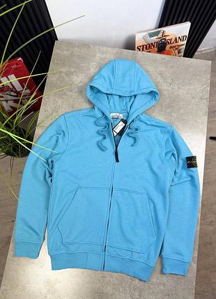 Зип-худи stone island джинсовый 2
