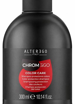 Шампунь для окрашенных волос alter ego chromego color care 300 мл