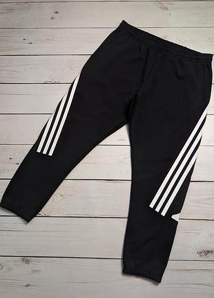Мужские черные зауженные спортивные штаны джоггеры adidas адидас оригинал размер xl хл