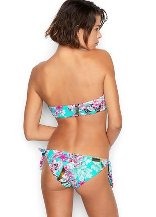 Цветочный купальник-бандо с бикини miss bikini luxe 7sins victoria's secret10 фото