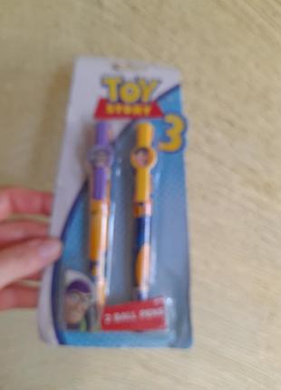 Набор 2 коллекционные шариковые ручки toy story.