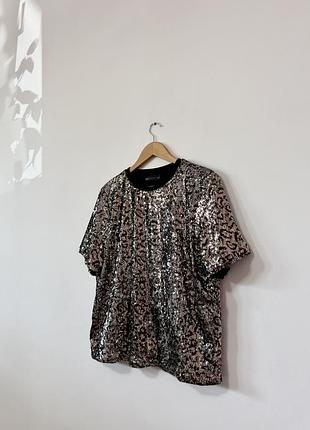 Красива блуза з паєтками marks&spencer🌿