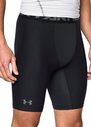 Чоловічі чорна легкі компресійні шорти under armour compression shorts оригінал спортивні труси андер армор