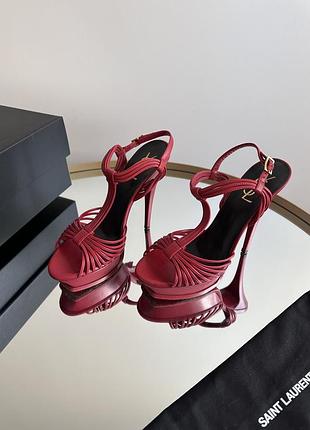 Босоножки saint laurent оригинал