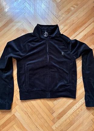 Жіноча велюрова кофта зіпка juice couture