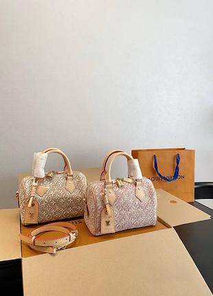 Жіноча сумка преміум speedy 20 monogram denim