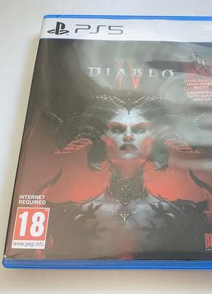Диск гра diablo 4 ps5 playstation 5 game діабло пс5 ліцензія sony Пс5 slim pro play station діябла пс 5 сені пс
