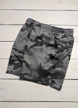 Мужские легкие спортивные шорты nike dri fit оригинал камуфляжные шорты найк драй фит