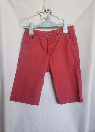 Яскраві бавовняні шорти-бермуди zara kids, розмір 9/10 років (140 см)