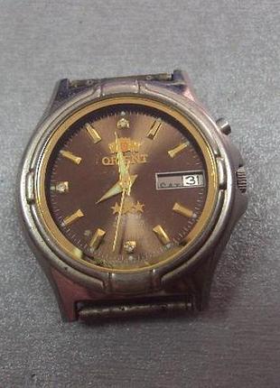 Часы наручные мужские ориент япония orient crystal 21 камней с прозрачной крышкой не на ходу №3123