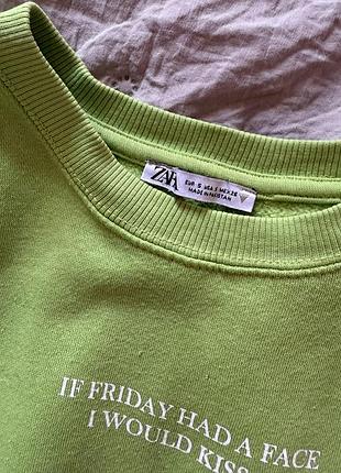 Світшот zara 3