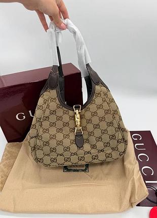 Сумка gucci gg monogram jackie shoulder bag