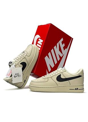 Nike air force 1 low w beige black