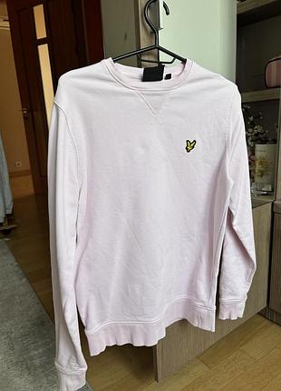 Світшот жіночий lyle & scott рожевий xs