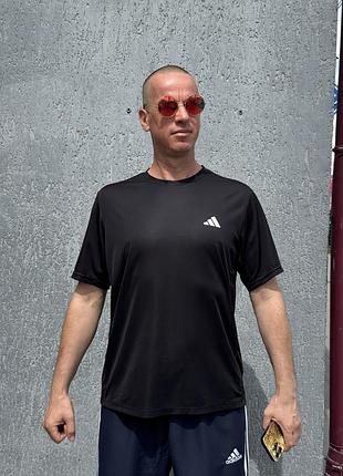 Оригінал спортивна чоловіча футболка adidas workout essentials base ka3569 оригинал адидас чорна мужская для спорту бігу повсякденна l в спортзал