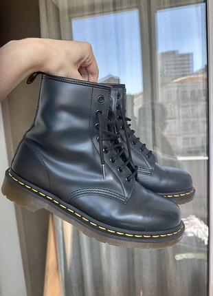 Dr. martens 1460 smooth leather у темно-синьому кольорі navy.