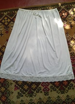Нижняя юбка marks &amp; spencer (подъюбник) миди, разм. m-l / 40-44