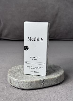 Сыворотка из вит c medik8 c-tetra luxe lipid 14% vitamin c enhanced radiance serum 30 мл