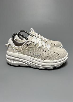 Кросівки для комфортної ходьби та бігу hoka one one bondi b3ls bp “vibrant bloom pack” (hemp upper) unisex 1162131 ftpp ‘frost / pepper’