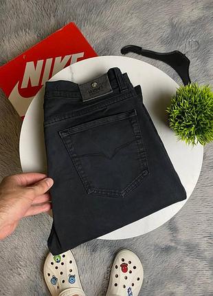 Продам чоловічі вінтажні штани versace jeans couture брюки джинси светр кофта олімпійка чорні vintage