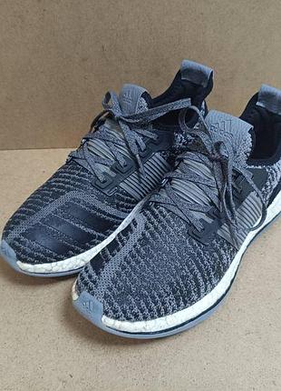 Кросівки adidas pureboost zg чоловічі бігові сірі