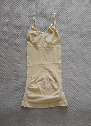 Утягуюча сукня-комбінація (корекційна білизна / shapewear slip dress) бренду nomi (розмір m).