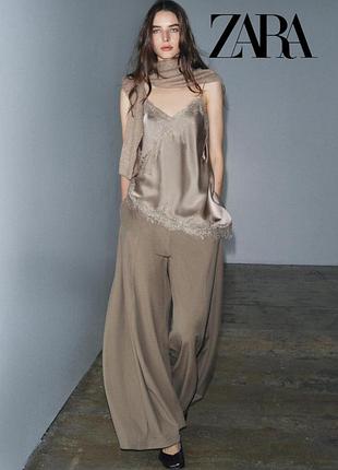 Стильные брюки zara zw collection в наличии