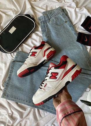 Кожаные кроссовки new balance 550 casual shoes 38 (23.5см.) 📏24.5см