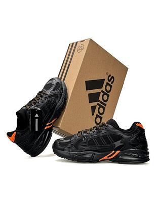 Мужские кроссовки adidas ivy park savage v4 black orange