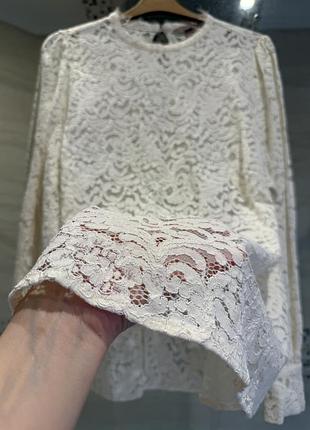 H&m блузка мереживо