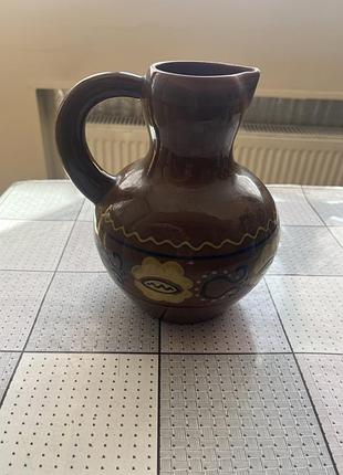 Глечик глиняний