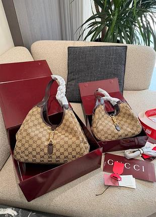 Жіноча сумка преміум gg monogram jackie shoulder bag