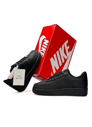 Nike air force 1 low all black