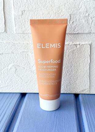 Elemis superfood glow priming moisturiser 15мл