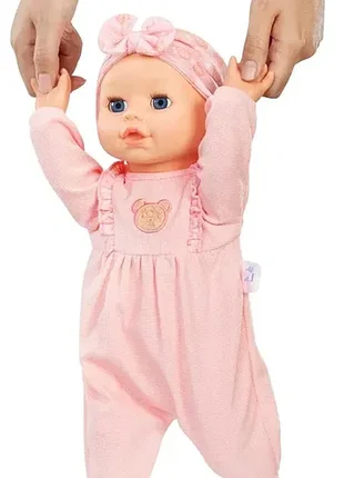 Інтерактивна лялька baby born анабель learn to walk baby annabell