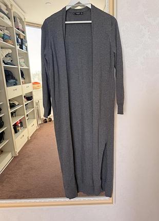 Довгий кардиган mango
