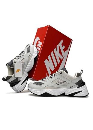 Nike m2k tekno m pale grey white