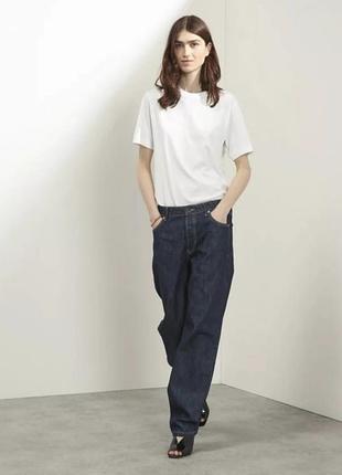 Шикарные джинсы бойфренд оверсайз индиго l/xl/xxl
