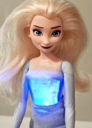 Кукла эльза для ванной со световыми эффектами hasbro disney frozen 2 essa холодное сердце 2
