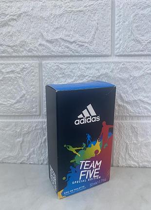 Adidas team five special edition 50 мл туалетная вода для мужчин