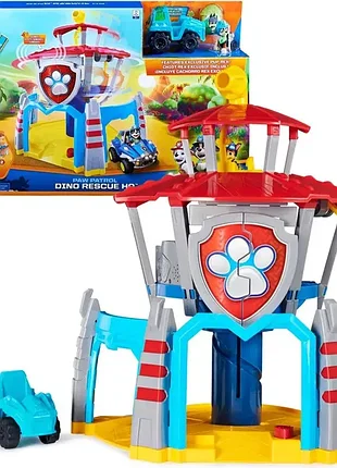 Щенячий патруль база paw patrol dino rescue headquarters. paw patrol