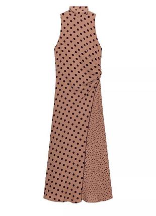 Zara, нова сукня! polka dot, розмір xs, довжина міді