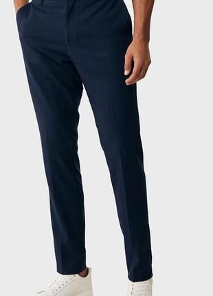 Мужские темно-синие брюки antony morato slim fit, размер 46/30(s) оригинал