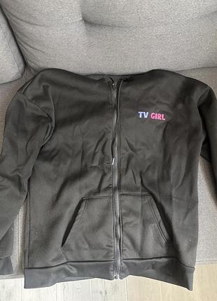 Чорне худі tv girl