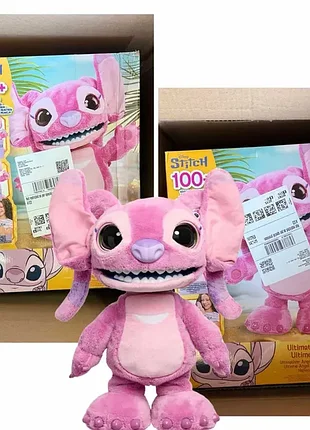 Интерактивная мягкая игрушка сточ ангел disney stitch ultimate angel