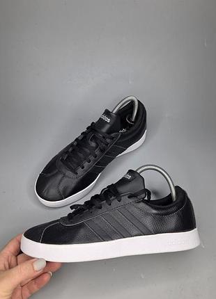 Класичні шкіряні кеди adidas vl court 2.0